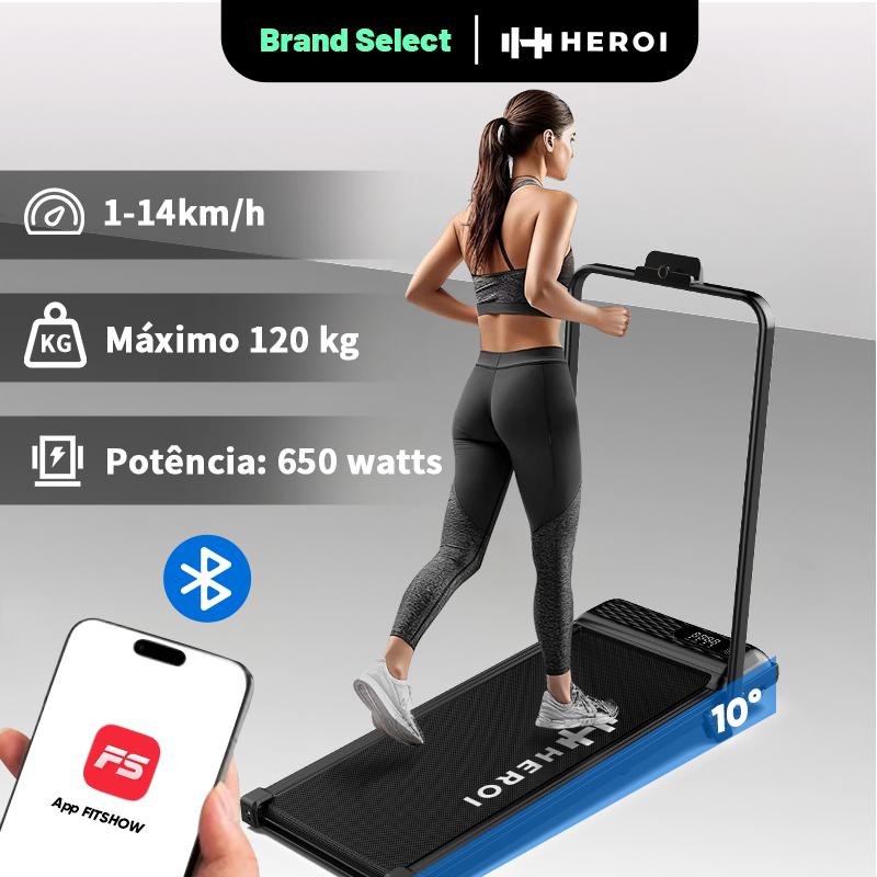 Kit Esteira Elétrica Avante FitRun Pro – Caminhada e Corrida em Casa + Controle Remoto + Suporte para Celular
