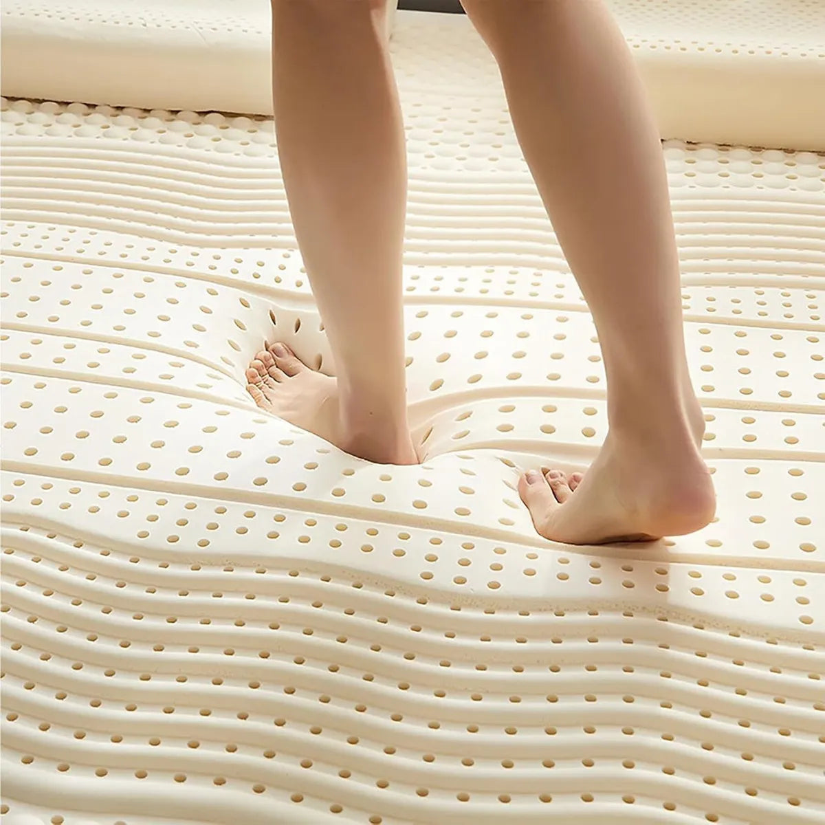 Colchão Pillow Top Látex Natural Ergonômico Antialérgico