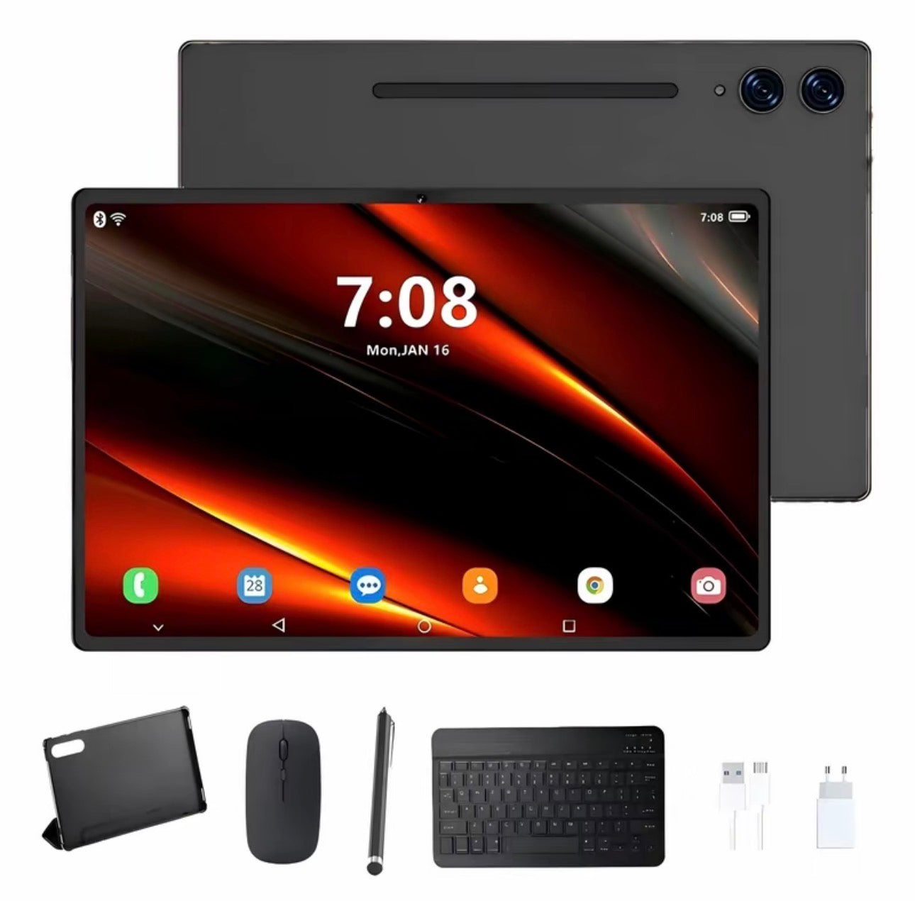 š„ Tablet Ultra Max Pro 10.1ā ā 12GB RAM + 512GB | Super Tela, Alto Desempenho e Bateria de Longa Duração + BRINDE: Capinha, Teclado, Caneta e Carregador