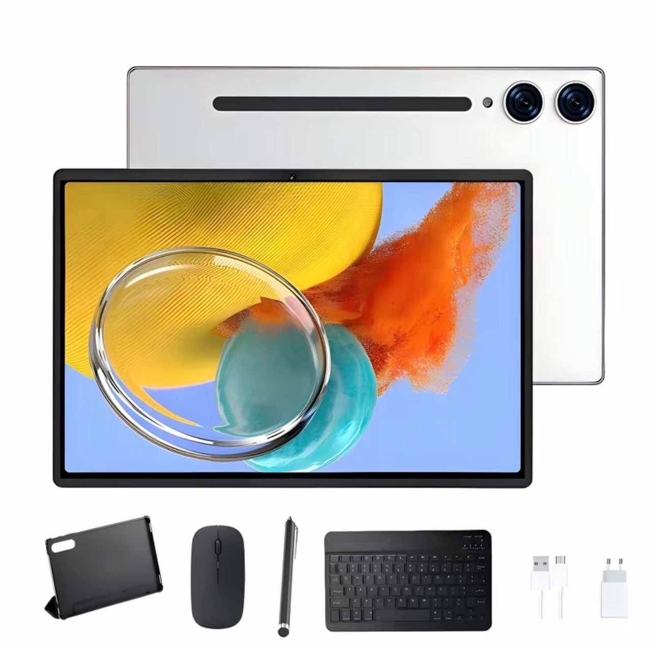 š„ Tablet Ultra Max Pro 10.1ā ā 12GB RAM + 512GB | Super Tela, Alto Desempenho e Bateria de Longa Duração + BRINDE: Capinha, Teclado, Caneta e Carregador