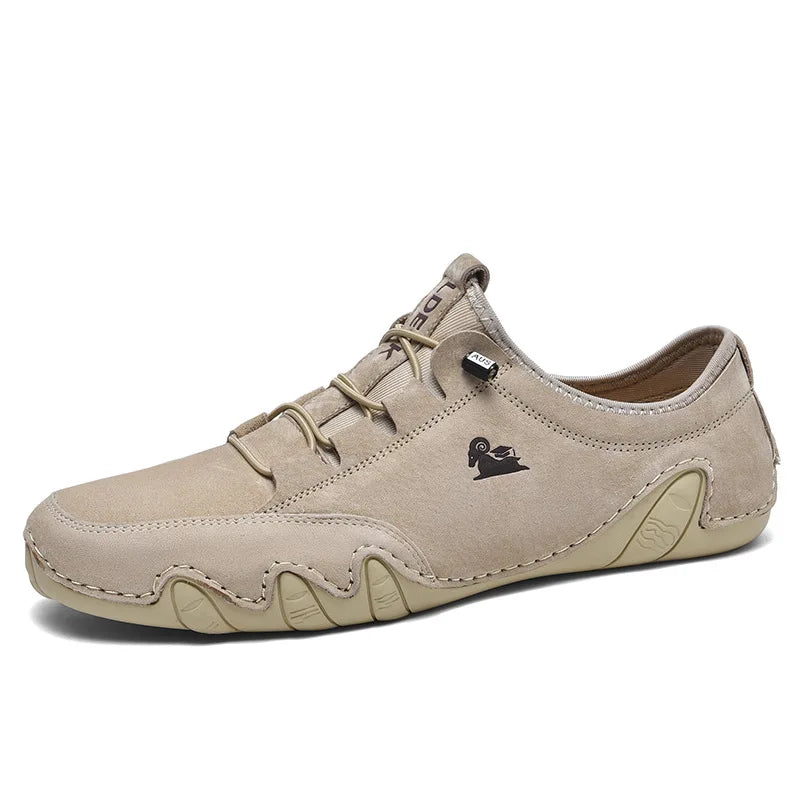 Mocassim Masculino Confortável de Couro Sintético