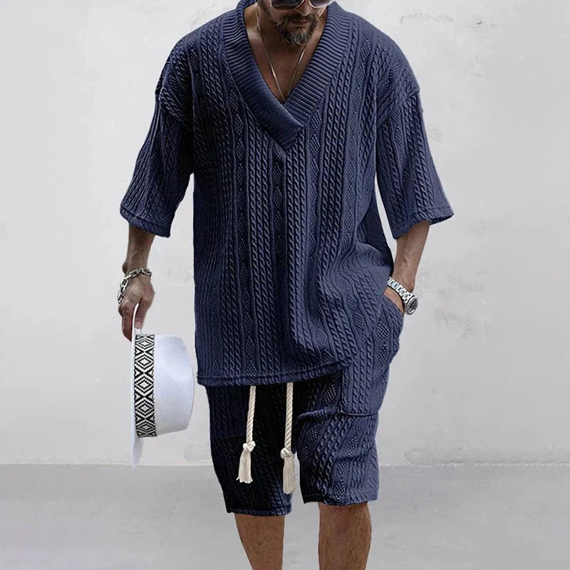 Conjunto Masculino Bermuda e Camiseta