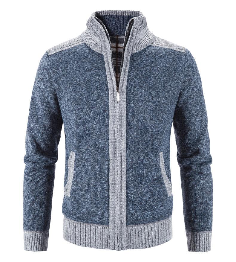 Suéter Masculino com Zíper - Estilo e Conforto