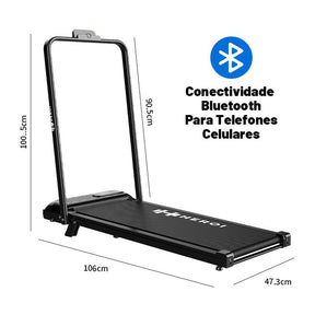 Kit Esteira Elétrica Avante FitRun Pro – Caminhada e Corrida em Casa + Controle Remoto + Suporte para Celular