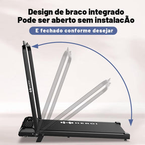 Kit Esteira Elétrica Avante FitRun Pro – Caminhada e Corrida em Casa + Controle Remoto + Suporte para Celular