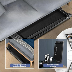 Kit Esteira Elétrica Avante FitRun Pro – Caminhada e Corrida em Casa + Controle Remoto + Suporte para Celular