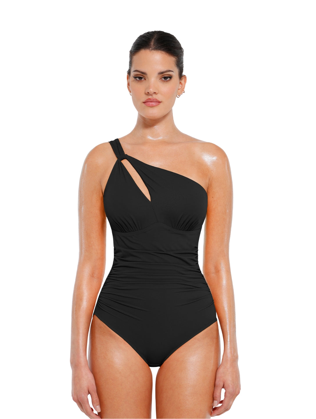 Maiô Modelador One Shoulder