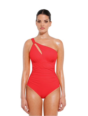 Maiô Modelador One Shoulder