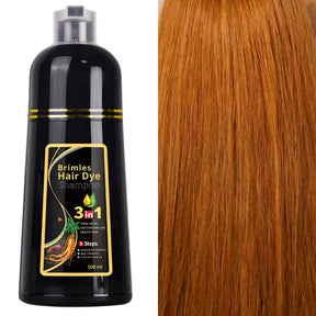 (COMPRE 1 E LEVE 2) Shampoo Brimless Natural 3 em 1 - Cabelos Pretos Intensos em Apenas 5 Minutos
