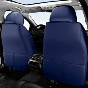 Kit Capa Banco de Carro Completo em Couro Legítimo Italiano + BRINDE: Kit Tapete Completo (SERVE EM TODOS OS CARROS))