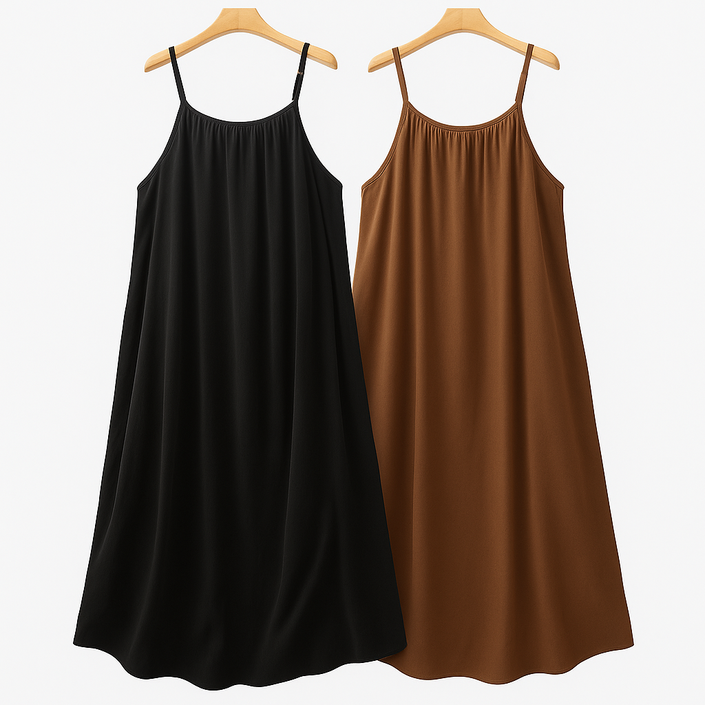 VESTIDO SOLARE – SIMPLES, SOLTO E SOFISTICADO  (COMPRE 1 LEVE 2)