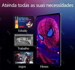 🔥 Tablet Ultra Max Pro 10.1” – 12GB RAM + 512GB | Super Tela, Alto Desempenho e Bateria de Longa Duração + BRINDE: Capinha, Teclado, Caneta e Carregador