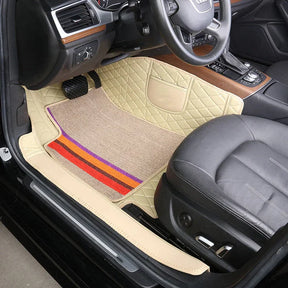 LuxDrive – Kit de Tapetes Premium com Personalização (4 Peças) (🔥ÚLTIMAS UNIDADES)