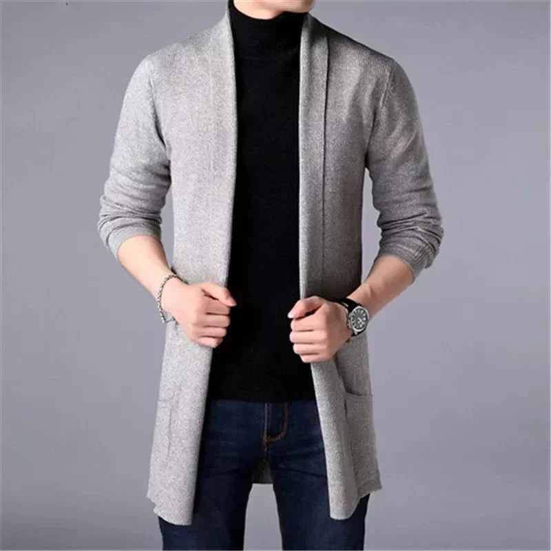 Cardigã Masculino de Malha - Conforto e Sofisticação
