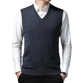 Colete Masculino de Lã - Elegância e Conforto