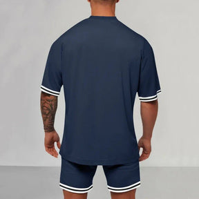 Conjunto Masculino Casual - Bermuda e Camiseta