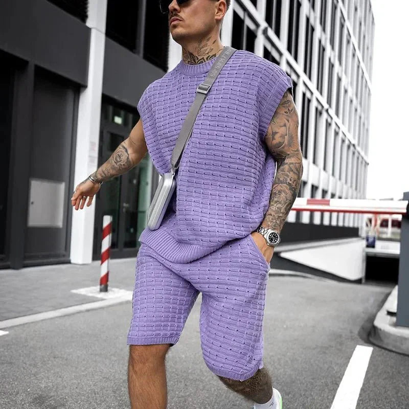 Conjunto Masculino Streetwear - Bermuda e Camiseta