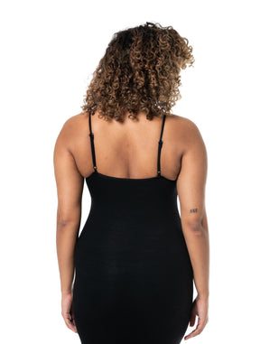 Vestido longo modelador