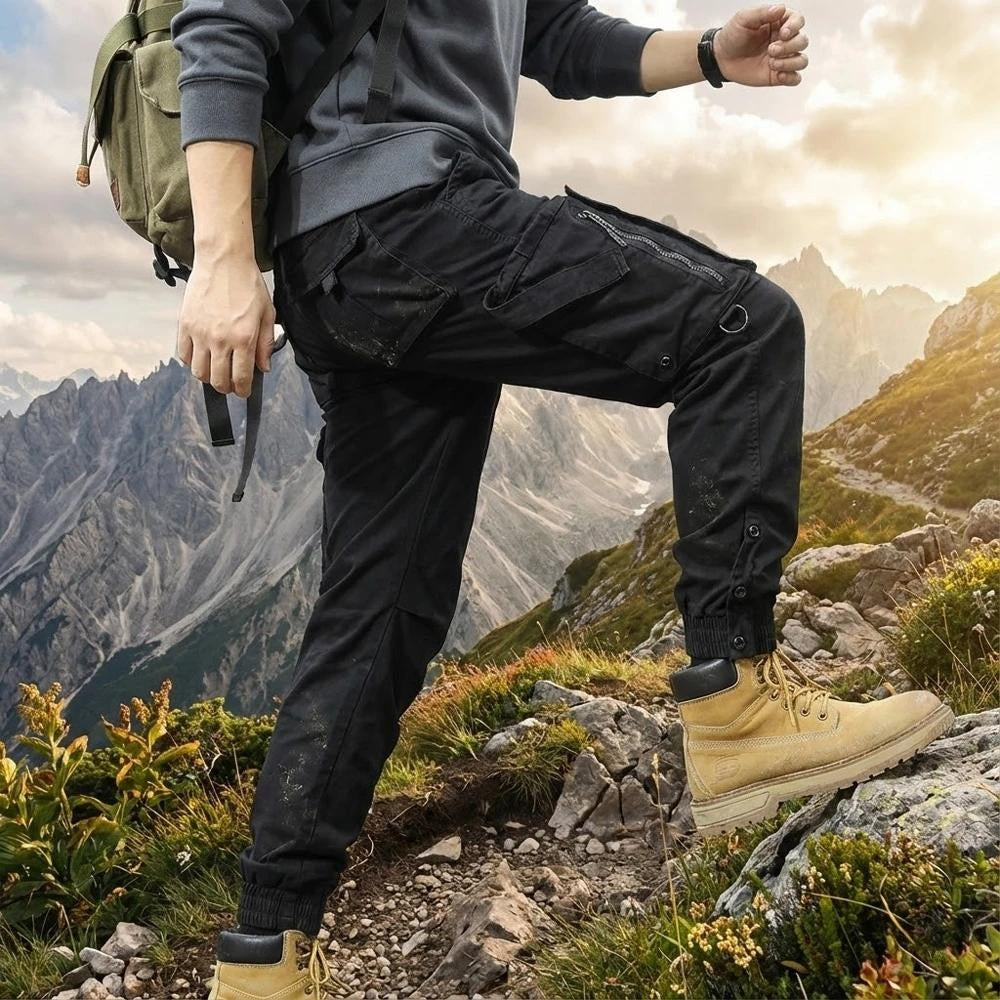 [Leve 4, Pague Só 2!] Calça Tática Delta Masculina em Ripstop Impermeável e Forro Mesh com Joelhos Articulados