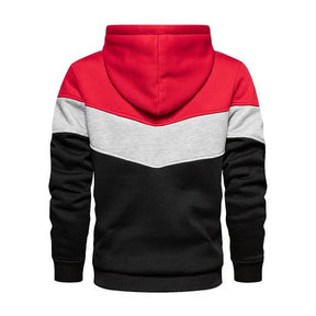 Moletom Masculino Listrado com Capuz - Estilo Streetwear Casual